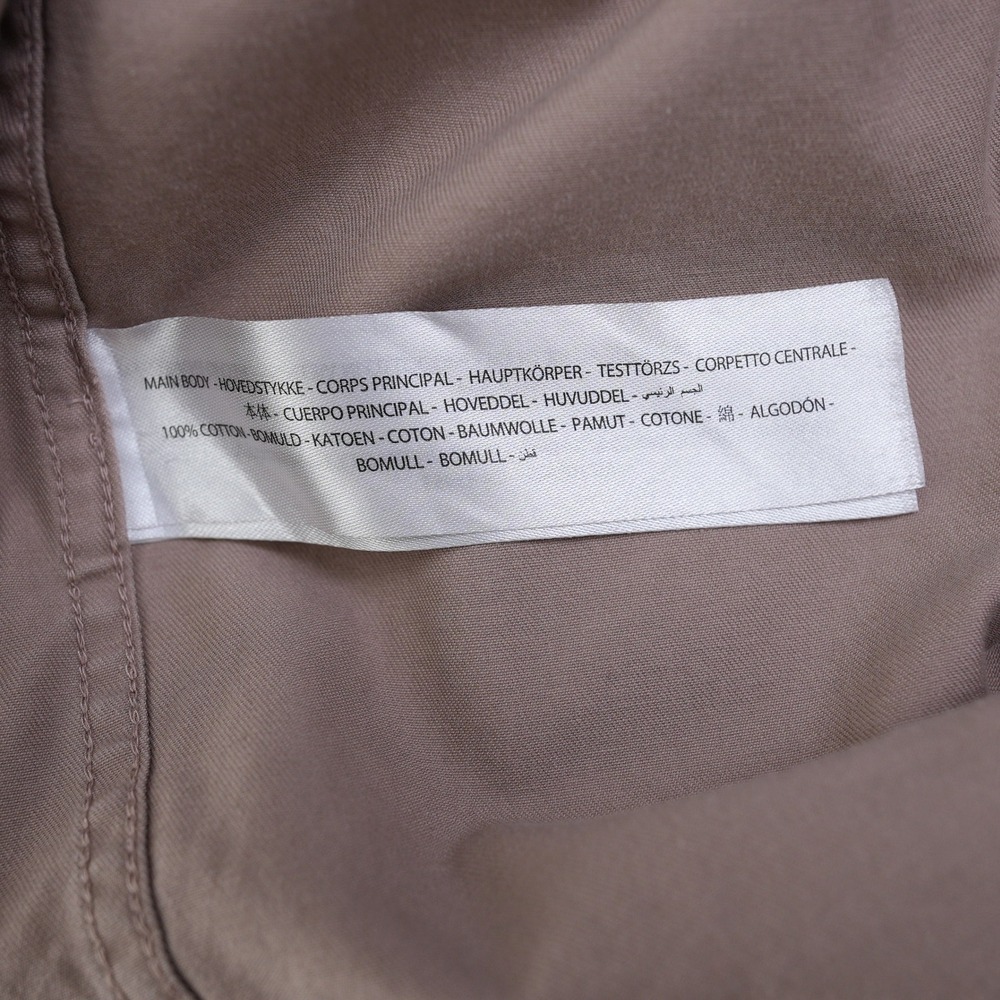 Ariat Shirt Men Small Tan Long Sleeve Button Down Twill Western Khaki Logo S - Picture 12 of 14